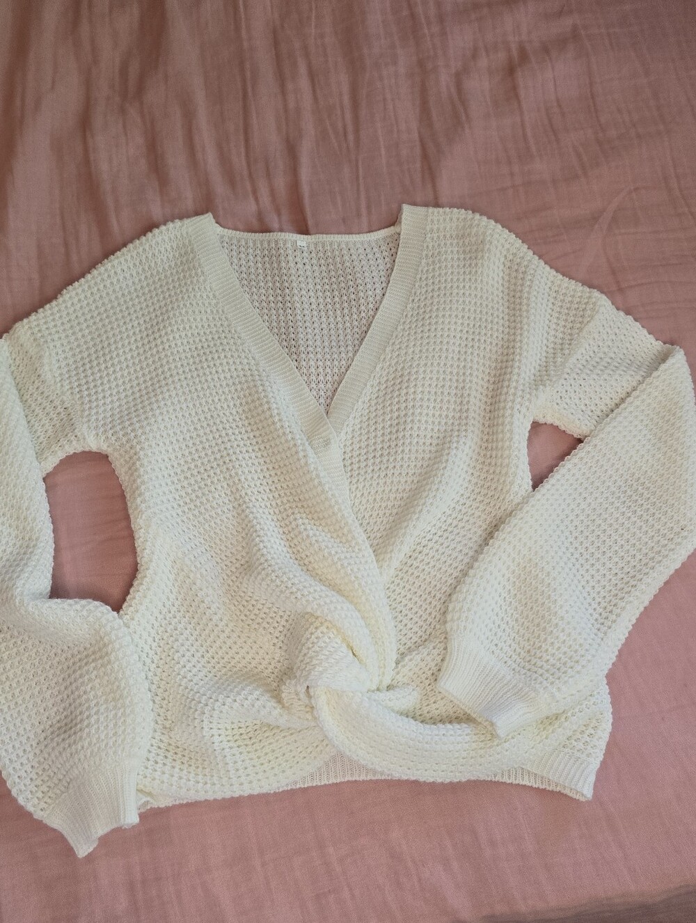 White Knit Sweater